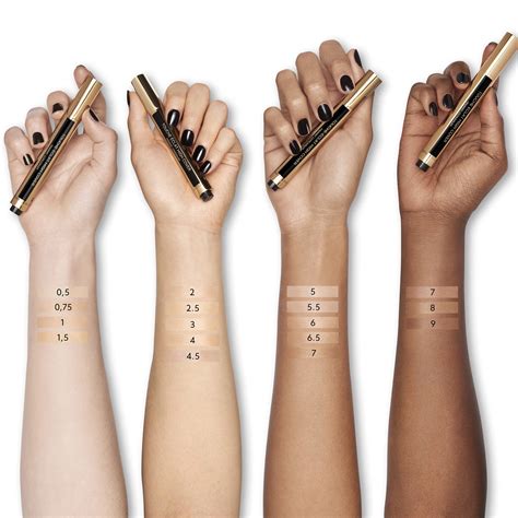 ysl touche eclat range|ysl touche eclat shade chart.